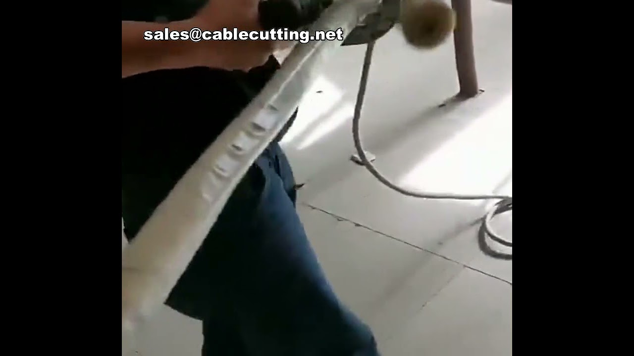 Máquina Automática de Enrolar Fitas para Tubos de Cobre de Ar Condicionado - Ferramenta de Amarração para Cabos