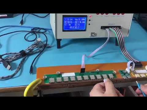 Máquina de Teste de Cabos USB WPM-8681 | Automação e Controle de Qualidade