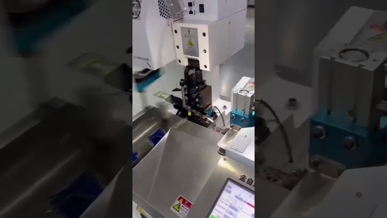 Máquina Automática de Corte, Decapagem e Crimpagem Dupla Face para Cabos e Terminais