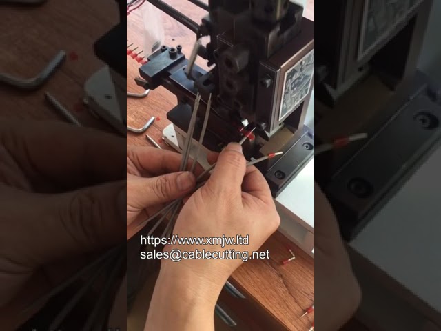 Free Samples Insulated Ferrules Single Wire Red Din End Sleeve On Reel100mm28mm Pin Length