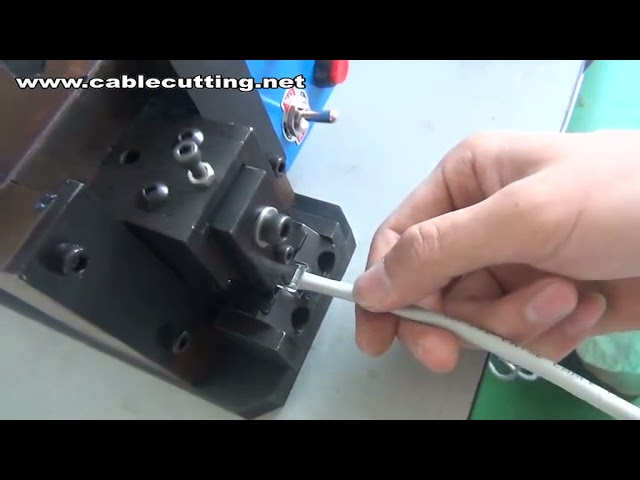 Máquina de Crimpagem Automática RJ11 e RJ45 | Ferramenta de Montagem de Conectores
