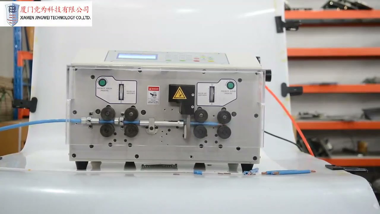 Máquina de Corte e Decapagem de Cabos Multinúcleos - Eficiência Industrial