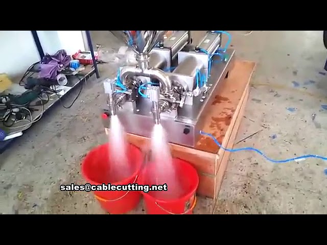 Máquina Envasadora de Garrafas 2 Cabeças – Ideal para 5000ml
