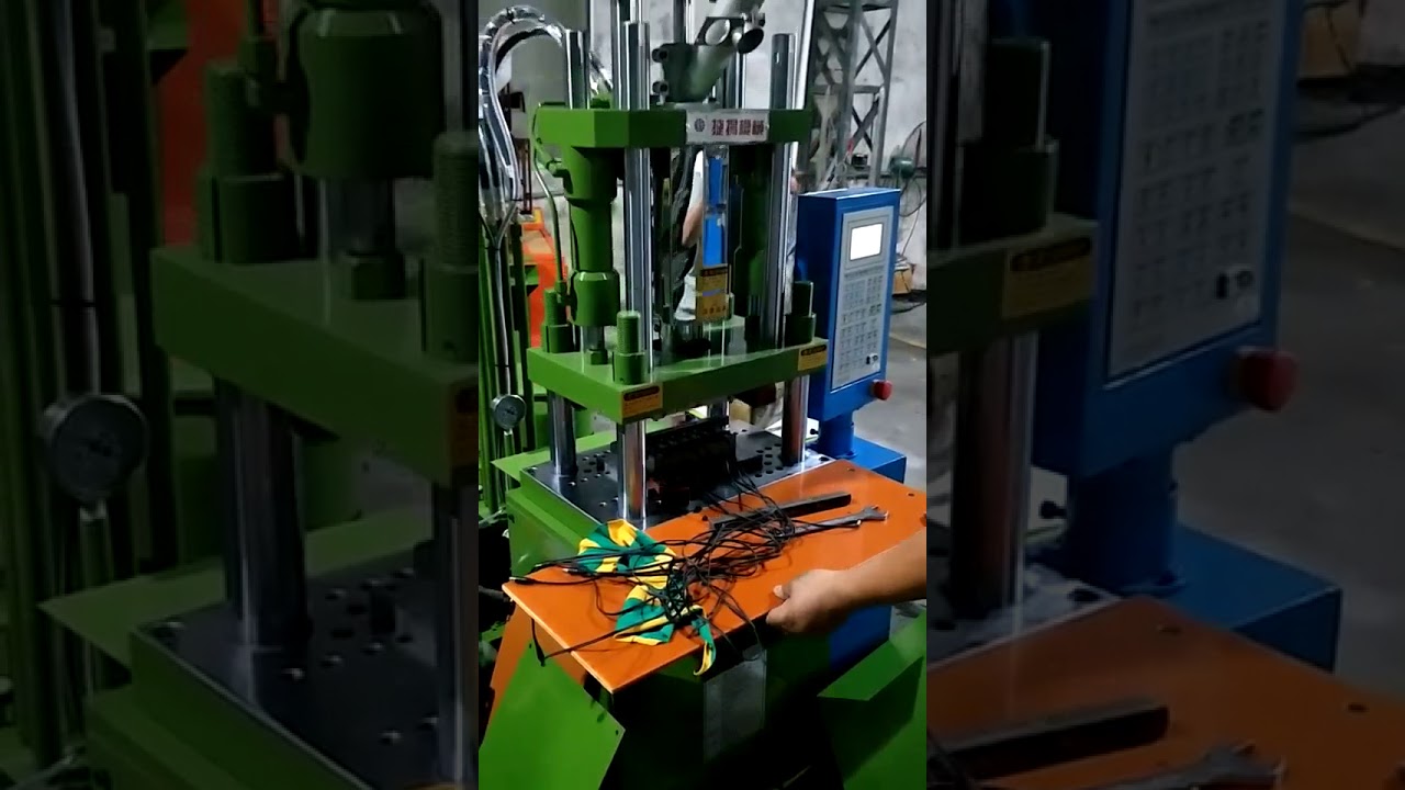 Máquina de Injeção para Cabos e Fios de Telefone - Automatize sua Produção