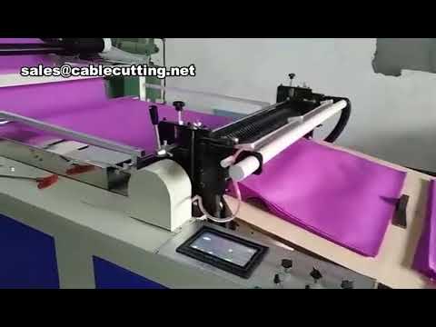 Máquina de Corte Automática Computadorizada: Cortadeira de Papel Kraft, Não-Tecido e Filme PVC de Precisão