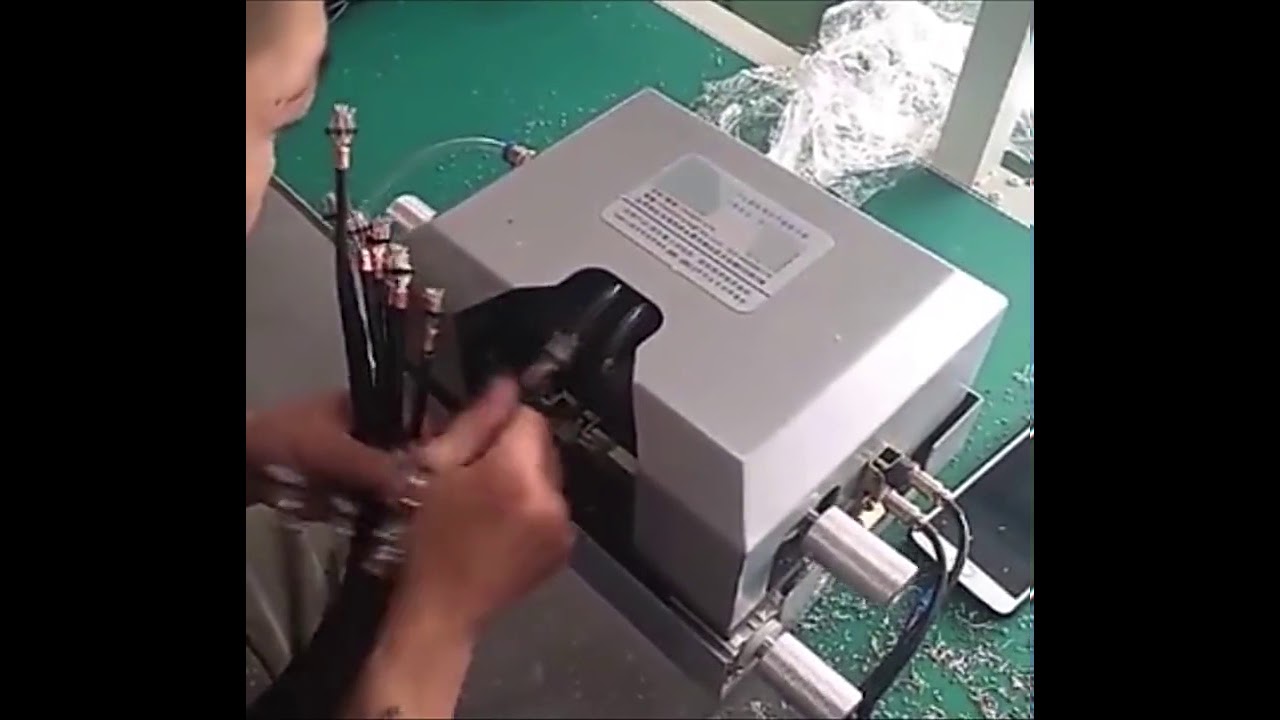 Máquina de Decapagem de Fios Multicore WPM-012: Decapagem Paralela Dupla Automática