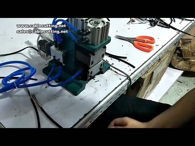 330 Peeling Machine , Stripping Diameter 30mm, Stripping Length 300mm, For AC DC Power Cable