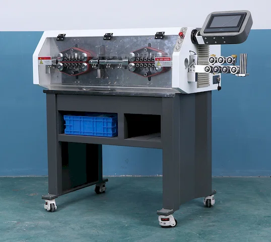 Cortador e Descascador Robusto para Cabos Grandes WPM-30-300 - Máquina Automática de Descascamento de Fios