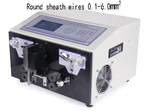 Máquina de Descascar Capa de Cabos WPM-09HT 6mm2 - Máquina Automática de Descascamento de Fios