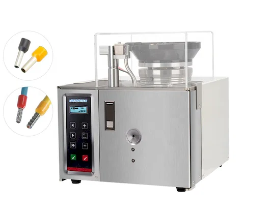 Máquina de Crimpar Terminais Tubulares Soltos WPM-KAC05B - Máquina de Crimpar Semiautomática