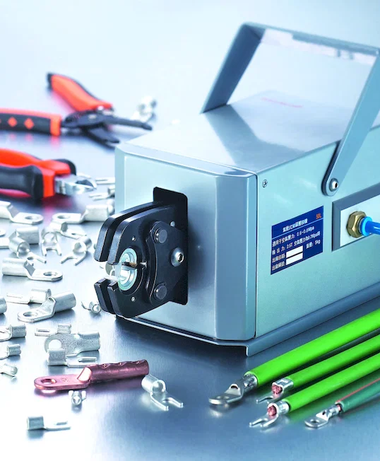 Máquina Pneumática de Crimpar Terminais WPM-50L